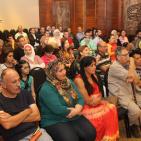 فرقة اصدقاء الشيخ امام تغني في متحف درويش  يافلسطينيه