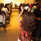 فرقة اصدقاء الشيخ امام تغني في متحف درويش  يافلسطينيه