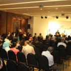 فرقة اصدقاء الشيخ امام تغني في متحف درويش  يافلسطينيه