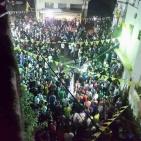 مهرجان استقبال ألاسير رائد ضبايا الليله مخيم جنين