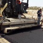 اعمال  اصلاح الشوارع  في عرابه جنين