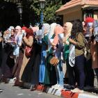 أطول سلسلة بشرية نُصرةً للمسجد الأقصى في نابلس