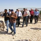 افتتاح حديقة عامة في الهذالين شرق يطا والاحتلال يهدد بهدمها