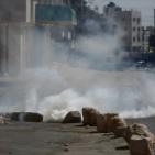 بالصور.. اندلاع مواجهات عنيفة عقب مسيرة نصرة الأقصى في الخليل