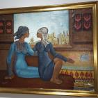 الفكرة لم تمت ولن تمت وان رحل صاحبها تبقى الفكرة وانتشارها مسرحا ورسما للفنان الراحل ابراهيم سابا