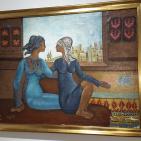 الفكرة لم تمت ولن تمت وان رحل صاحبها تبقى الفكرة وانتشارها مسرحا ورسما للفنان الراحل ابراهيم سابا