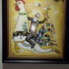 الفكرة لم تمت ولن تمت وان رحل صاحبها تبقى الفكرة وانتشارها مسرحا ورسما للفنان الراحل ابراهيم سابا