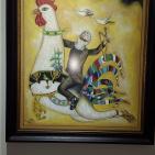 الفكرة لم تمت ولن تمت وان رحل صاحبها تبقى الفكرة وانتشارها مسرحا ورسما للفنان الراحل ابراهيم سابا