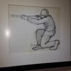 الفكرة لم تمت ولن تمت وان رحل صاحبها تبقى الفكرة وانتشارها مسرحا ورسما للفنان الراحل ابراهيم سابا