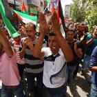 رام الله تنتصر للقدس في مسيرة احتجاج على القمع الاسرائيلي في الاقصى والمسجد الاقصى