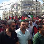 الاضراب التجاري  احتجاجا على استهداف القدس