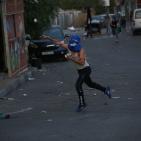 مواجهات في بلدة حزما بمدينة القدس المحتلة نصرة للأقصى