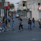 مواجهات في بلدة حزما بمدينة القدس المحتلة نصرة للأقصى