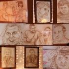 بالصور.. أول فنانة فلسطينية تٌبدع الرسم بـ 