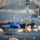 بالصور: مواجهات مستمرة منذ الصباح حتى اللحظة في حي البالوع - البيرة