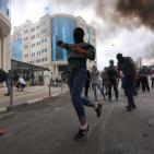 إصابات خلال المواجهات قرب مستوطنة 