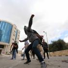 إصابات خلال المواجهات قرب مستوطنة 