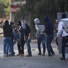 إصابات خلال المواجهات قرب مستوطنة 