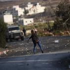 إصابات خلال المواجهات قرب مستوطنة 