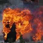 إصابات خلال المواجهات قرب مستوطنة 