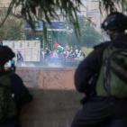 إصابات خلال المواجهات قرب مستوطنة 