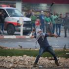 إصابات خلال المواجهات قرب مستوطنة 