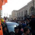 تشيع مهند الحلبي في رام الله