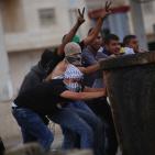 إصابات ومواجهات قرب مستوطنة 