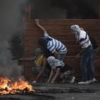 إصابات ومواجهات قرب مستوطنة 