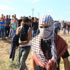 مواجهات قرب حاجز بيت حانون 