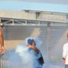 مواجهات قرب حاجز بيت حانون 