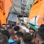 تشييع جثمان الشهيد محمد الجعبري بالخليل