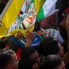 جنازة الشهيد الطفل احمد شراكة في مخيم الجلزون