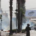 مواجهات رأس الجورة_جسر حلحول في الخليل