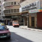 إضراب تجاري شامل يعم مدينة نابلس