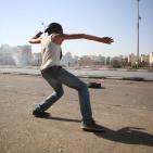 اصابات بمواجهات شمال البيرة في يوم الغضب