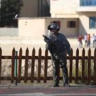 اصابات بمواجهات شمال البيرة في يوم الغضب