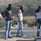 مواجهات حاجز حوارة جنوب نابلس في جمعة الغضب