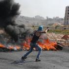 مواجهات اليوم الثلاثاء قرب حاجز قلنديا و حاجز 