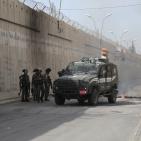 مواجهات في بلدة الرام شمال شرق القدس