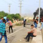 مواجهات اليوم الجمعة قرب حاجز 