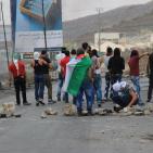 مواجهات حاجز حوارة جنوب نابلس الجمعه 23/10/2015