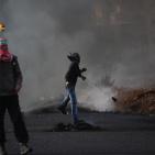 مواجهات اليوم الاثنين قرب حاجز 