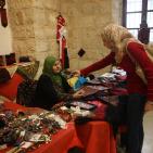 رام الله: افتتاح معرض المنتجات النسوية السادس