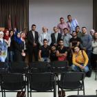 قسم الإذاعة والتلفزيون في جامعة النجاح يستضيف الإعلامي طلعت علوي