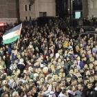 استقبال جثامين الشهداء الخمسة في الخليل