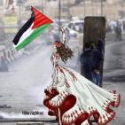 الفنانه زغلول جسدها هناك وروحها في فلسطين ىلارؤ والمقاوم في مخيلتها