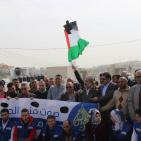 الخليل: وقفة تضامنية ضد اغلاق الاحتلال لاذاعة منبر الحرية في الخليل