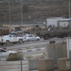 صور من مكان إستشهاد شاب عند حاجز زعترة اليوم