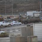 صور من مكان إستشهاد شاب عند حاجز زعترة اليوم